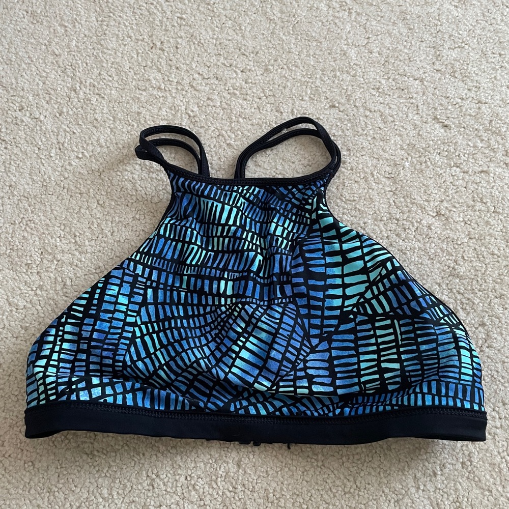 Zella halter bikini top